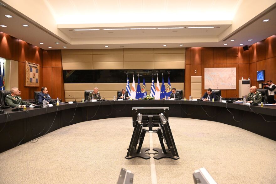Παναγιωτόπουλος: Θέτουμε νέους στόχους για την ενίσχυση του μετώπου Ελλάδας - Κύπρου