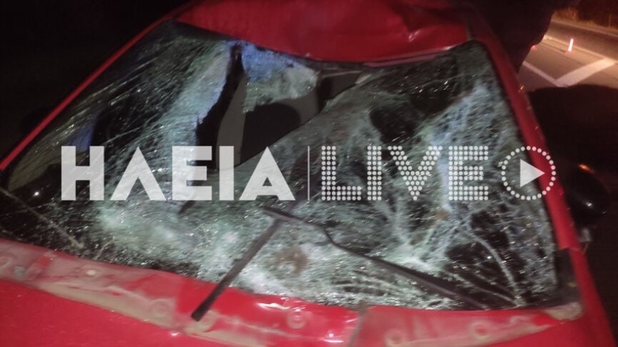 Πύργος: Σοβαρό τροχαίο με θύμα ένα άλογο