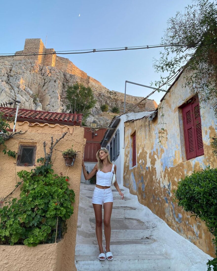 Μαίρη Βιτινάρος: Οι φωτογραφίες της από το κέντρο της Αθήνας