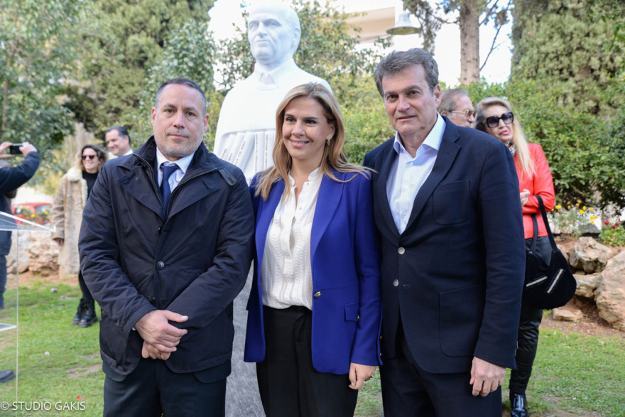 Τα αποκαλυπτήρια της νέας προτομής του Χρήστου Μαλεβίτση στον Δήμο Φιλοθέης -  Ψυχικού