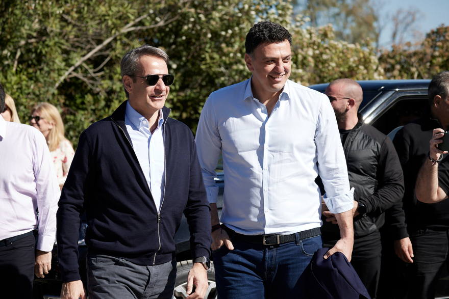 Κυριάκος Μητσοτάκης: Με στόχο την αυτοδυναμία σε περιοδεία στη Φθιώτιδα - Πρώτη στάση το λιμάνι του Αγίου Κωνσταντίνου