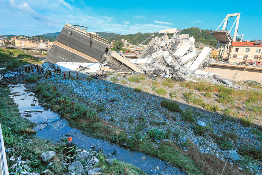 Οι γέφυρες του Ρικάρντο Μοράντι: Στη Γένοβα γκρεμίστηκε, στα Σέρβια έκλεισε