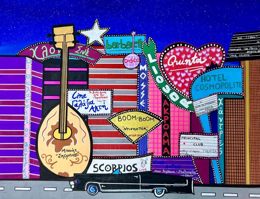 Κριστιάννα Μπέτα: Η κόρη της Νατάσας Θεοδωρίδου παρουσιάζει έκθεση με έργα της στο φουαγιέ του Παλλάς