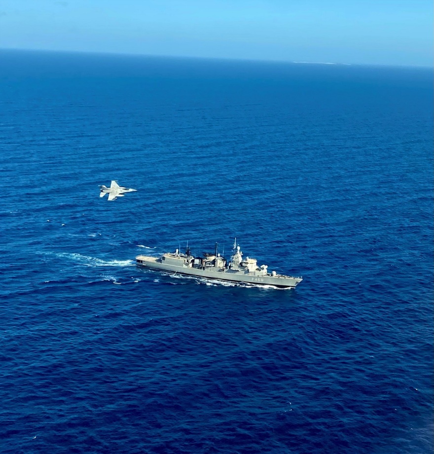 Συνεκπαίδευση των Ενόπλων Δυνάμεων με τη Γαλλική Φρεγάτα «FS Provence»