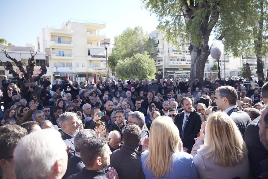 Μητσοτάκης από Γεράκα: Με ή χωρίς ευρωπαϊκά λεφτά ο φράχτης στον Έβρο θα τελειώσει