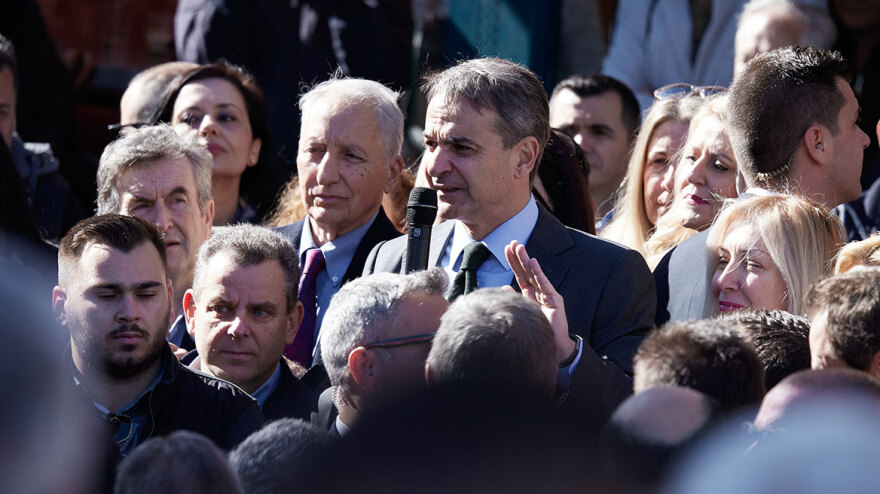 Μητσοτάκης από Γεράκα: Με ή χωρίς ευρωπαϊκά λεφτά ο φράχτης στον Έβρο θα τελειώσει