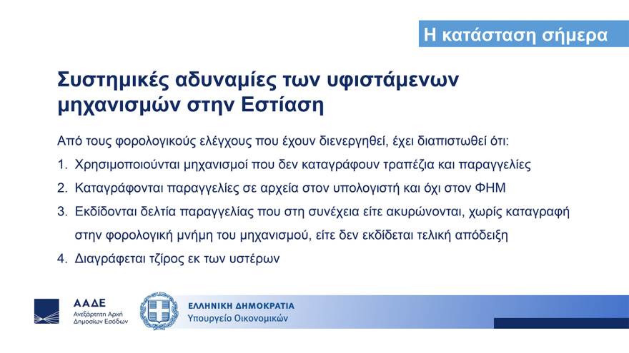 Διασύνδεση ταμειακών μηχανών με POS: Ερωτήματα και απαντήσεις - Τα επόμενα βήματα
