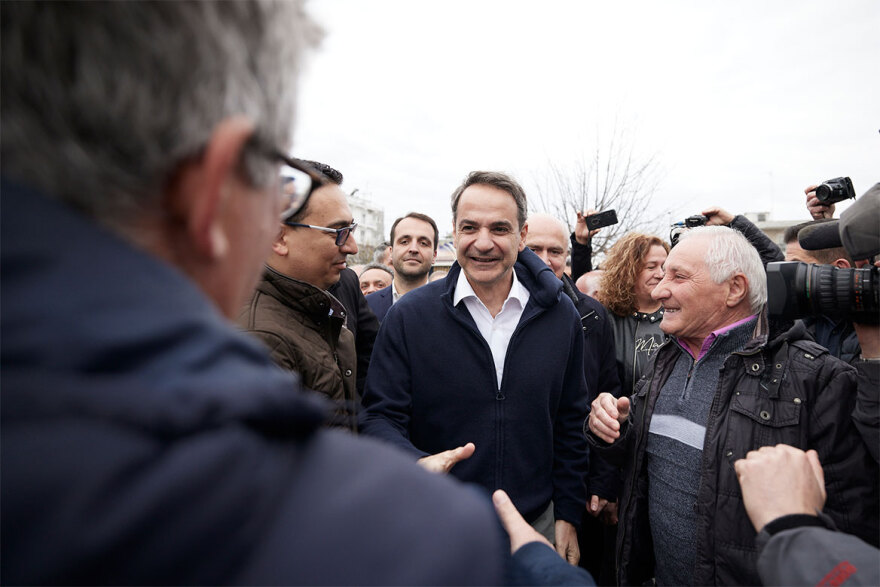 Έβρος - Μητσοτάκης: Να μας πει ο ΣΥΡΙΖΑ αν θα ξηλώσει τον φράχτη, όχι άλλα μισόλογα