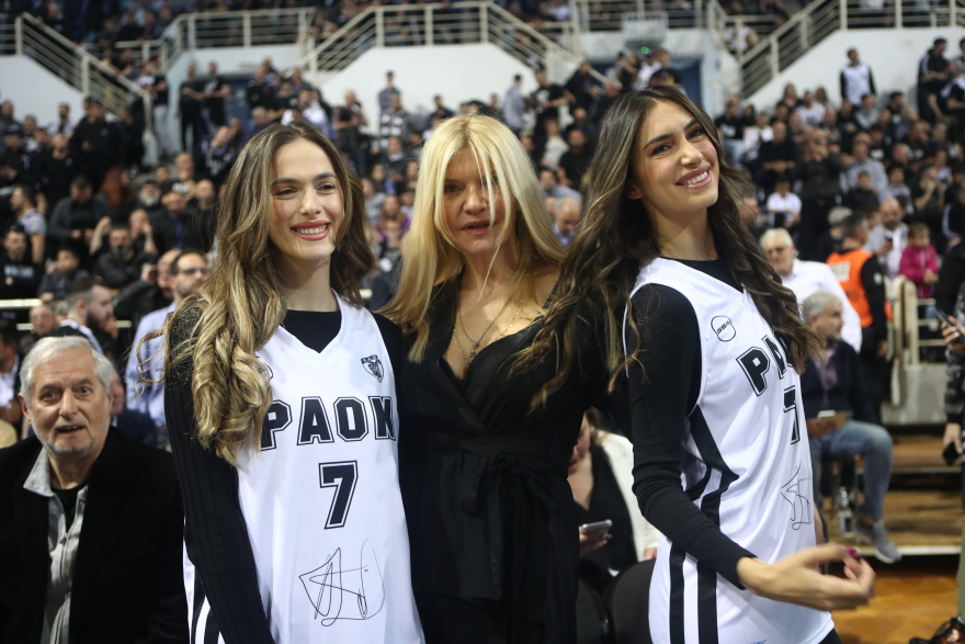  ΠΑΟΚ: Με φανέλες του ΠΑΟΚ οι κόρες του Πρέλεβιτς στο Παλατάκι - Γνώρισαν την αποθέωση 