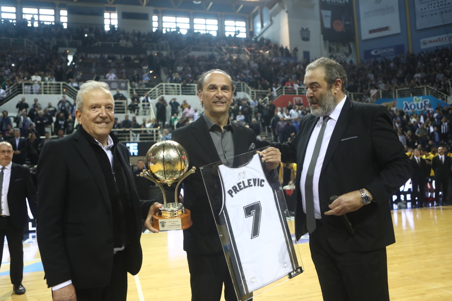  ΠΑΟΚ - Πρέλεβιτς: Αποσύρθηκε η φανέλα του μέσα σε κλίμα συγκίνησης στην Πυλαία