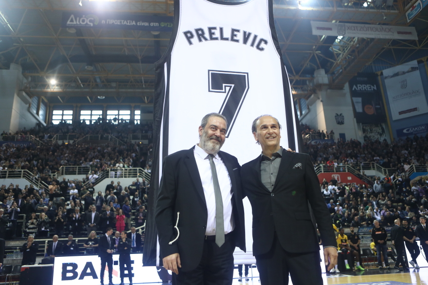  ΠΑΟΚ - Πρέλεβιτς: Αποσύρθηκε η φανέλα του μέσα σε κλίμα συγκίνησης στην Πυλαία