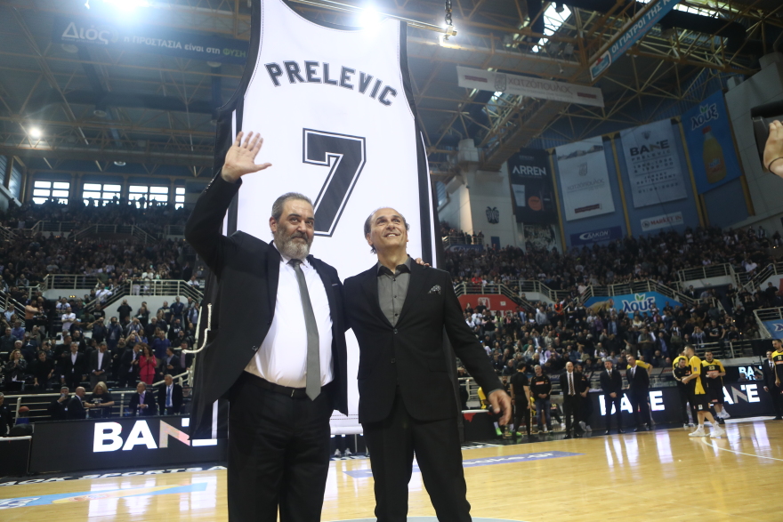  ΠΑΟΚ - Πρέλεβιτς: Αποσύρθηκε η φανέλα του μέσα σε κλίμα συγκίνησης στην Πυλαία