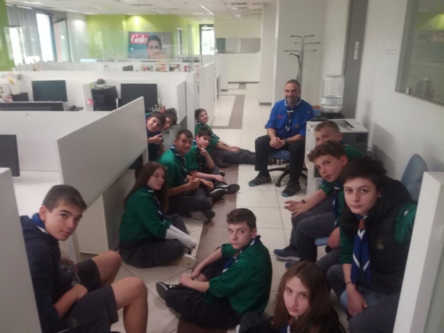 Η 1η ομάδα αεροπροσκόπων Πεύκης έφτιαξε το δικό της Πρώτο Θέμα