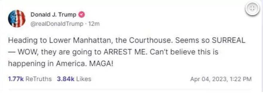 Ντόναλντ Τραμπ: Δήλωσε «not guilty» για 34 κατηγορίες στο δικαστήριο του Μανχάταν