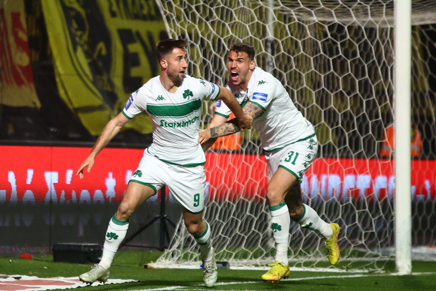 Stoiximan Super League, Άρης - Παναθηναϊκός 0-1: Απόδραση και κορυφή 