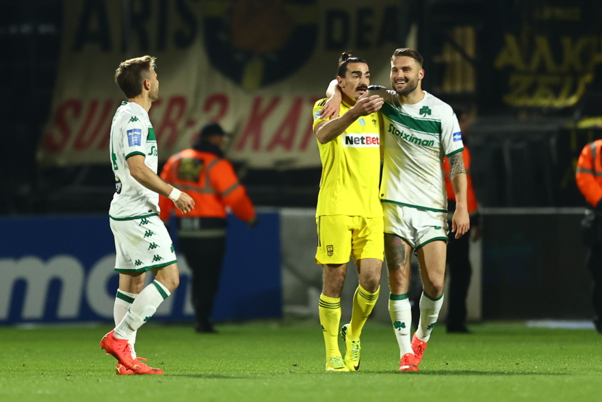 Stoiximan Super League, Άρης - Παναθηναϊκός 0-1: Απόδραση και κορυφή 