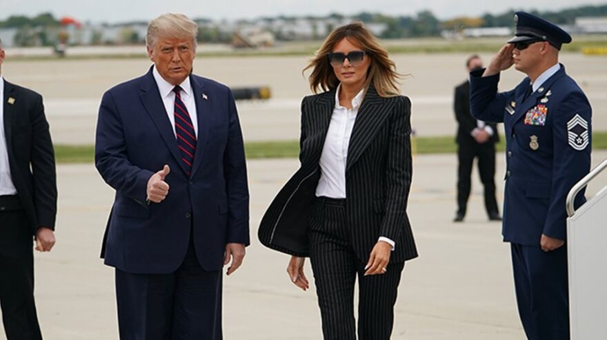 Μελάνια Τραμπ: Ο Ντόναλντ Τραμπ και η σύζυγός του ζουν χωριστά 