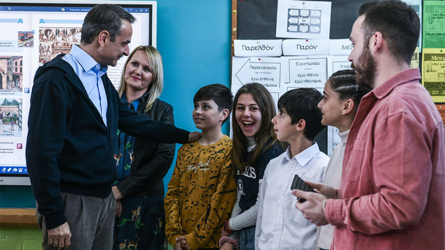 Μητσοτάκης: Θέλω καλύτερες απολαβές, καλύτερους μισθούς για όλες και για όλους