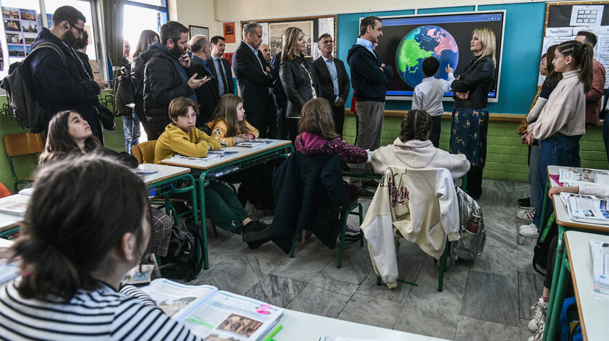 Μητσοτάκης: Θέλω καλύτερες απολαβές, καλύτερους μισθούς για όλες και για όλους