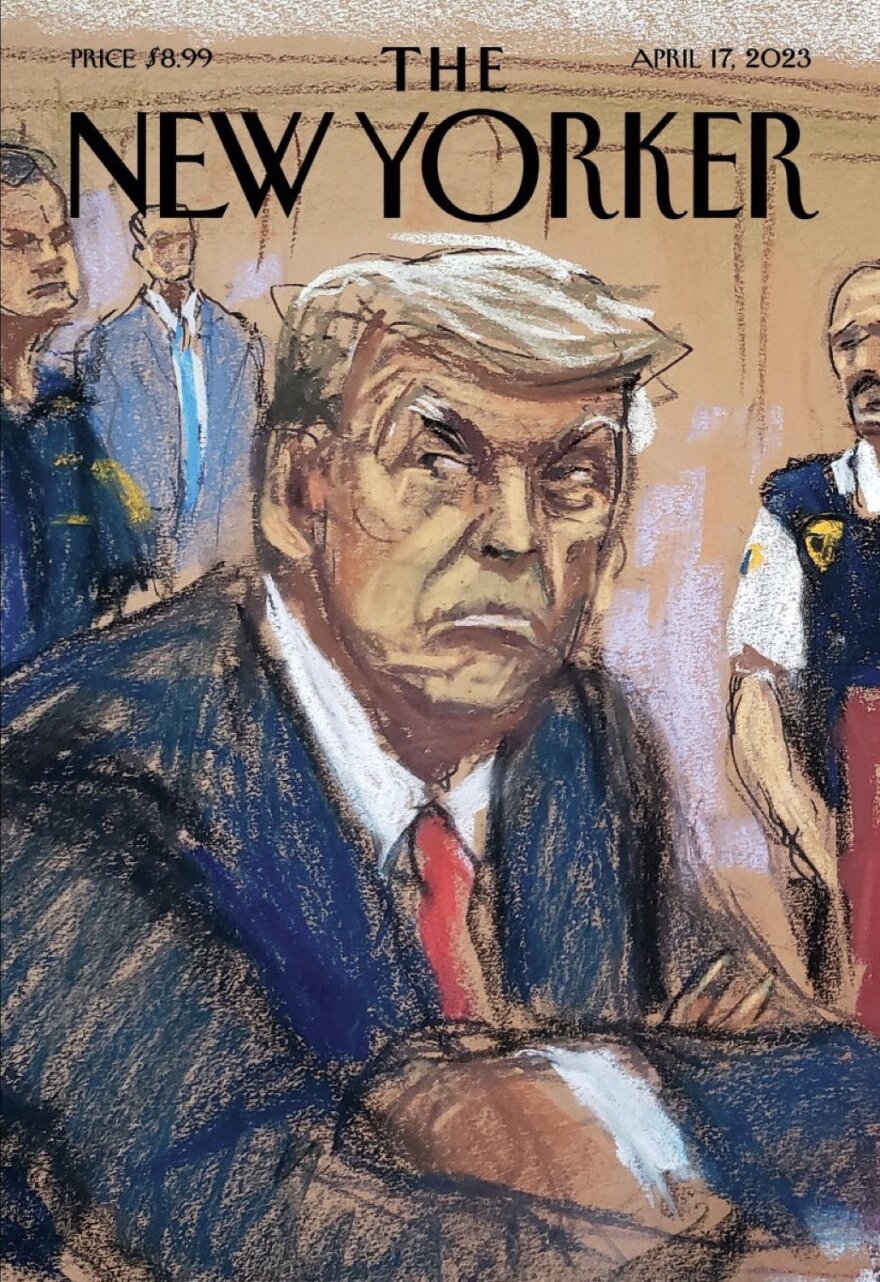 Στο εξώφυλλο του «New Yorker» ο σιωπηλός Τραμπ στο δικαστήριο