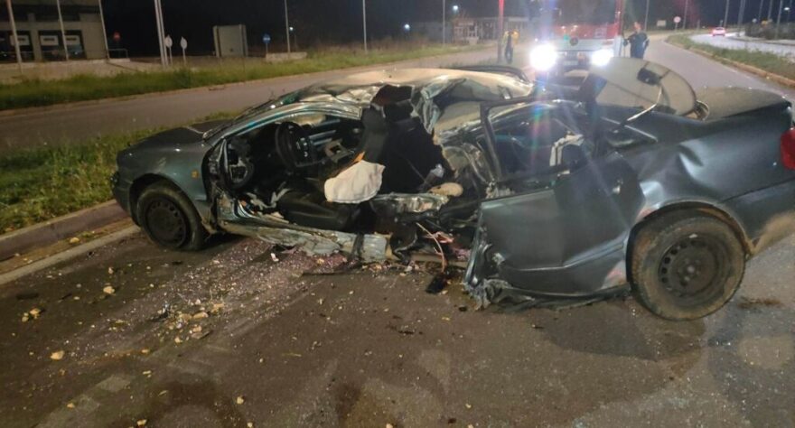 Αλεξανδρούπολη: Τροχαίο με επτά μετανάστες τραυματίες - Δεν σταμάτησαν σε έλεγχο