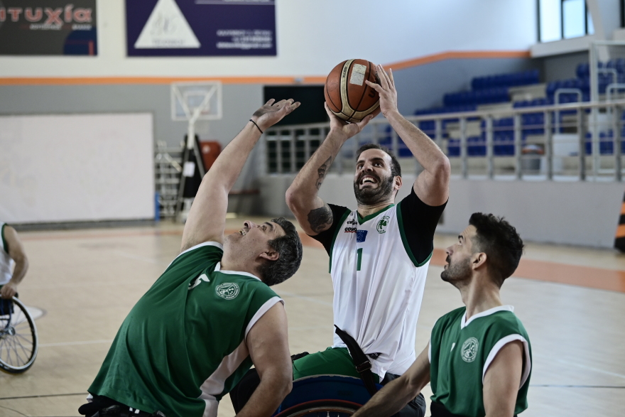 Παππάς: Ντεμπούτο με την ομάδα μπάσκετ με αμαξίδιο του Παναθηναϊκού 