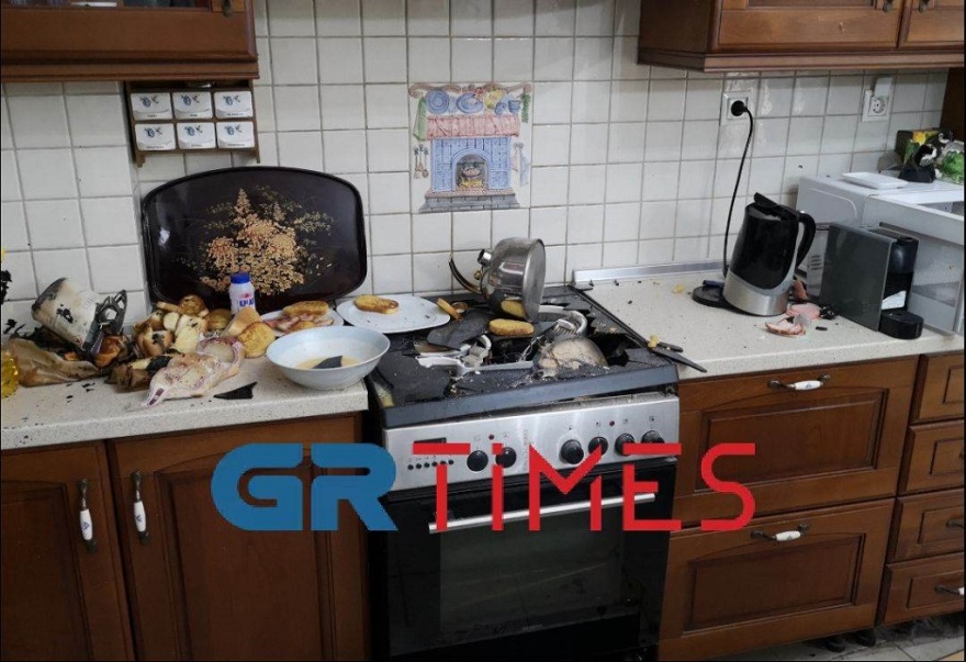 Θεσσαλονίκη: Βομβαρδισμένο τοπίο το Airbnb μετά την έκρηξη - Δείτε βίντεο και φωτογραφίες