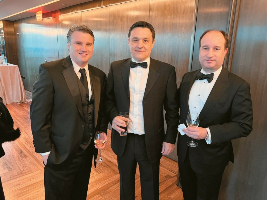 Ο Νίκος Τσάκος βραβεύτηκε ως Πρόσωπο της Χρονιάς στο Μανχάταν - Δείτε φωτογραφίες