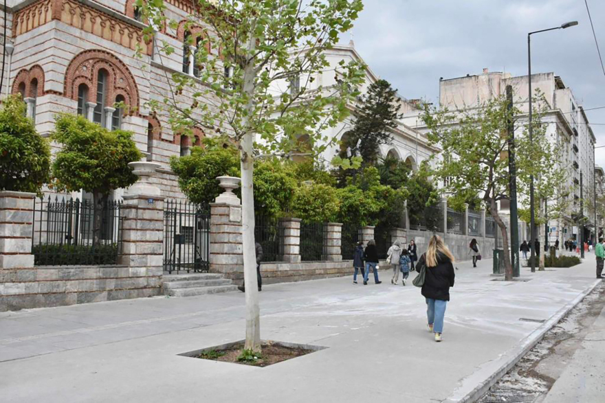 Μεγάλος Περίπατος: Μεγαλοβδομαδιάτικη ταλαιπωρία - «Μετακομίζουν» οι φοίνικες από την Πανεπιστημίου (Βίντεο και φωτογραφίες) 