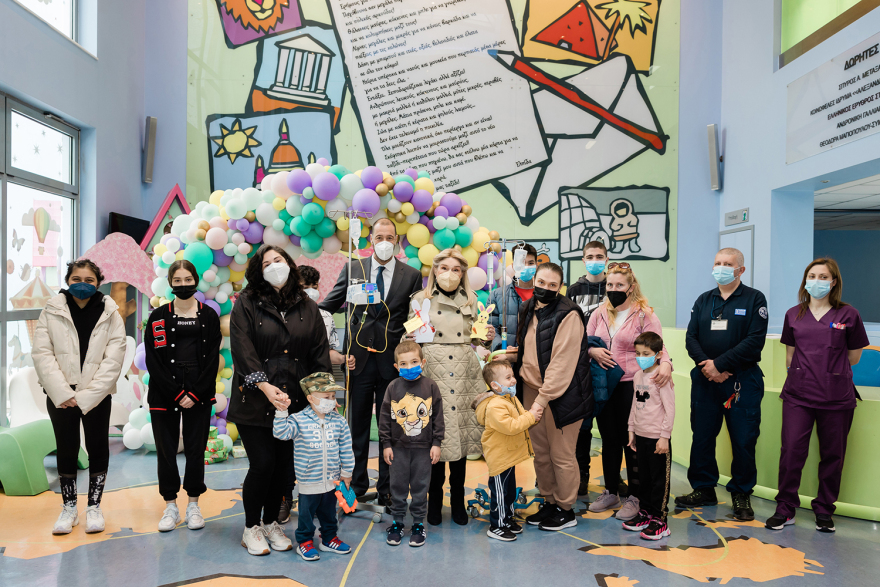 Πασχαλινά χαμόγελα και αισιοδοξία στην Ογκολογική Μονάδα Παίδων «Μαριάννα Β. Βαρδινογιάννη-Ελπίδα»