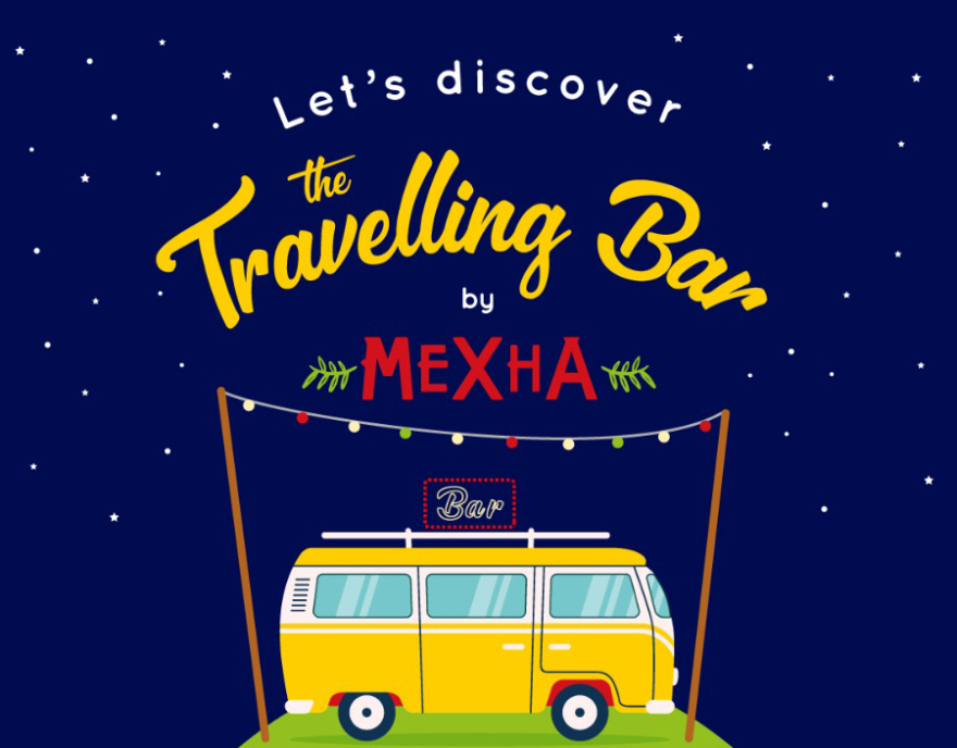 Το Travelling Bar του Mexha γίνεται η ψυχή των parties 
