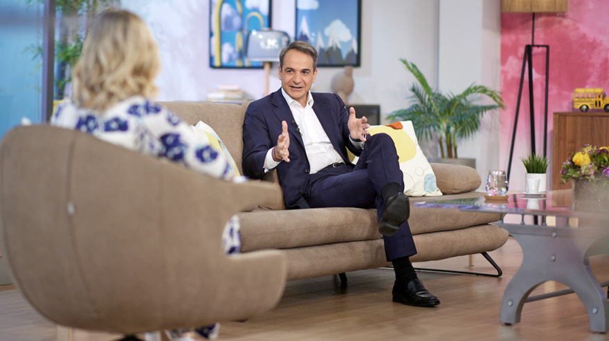 Κυριάκος Μητσοτάκης σε Ελεωνόρα Μελέτη: Οι πολίτες δεν επιλέγουν μόνο κόμμα αλλά και πρωθυπουργό - Χρέος μας η στήριξη απέναντι στην ακρίβεια