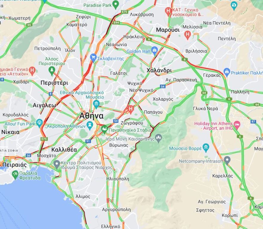 Πάσχα 2023: Η μεγάλη έξοδος - Προβλήματα σε Κηφισό, Αττική Οδό και Κατεχάκη
