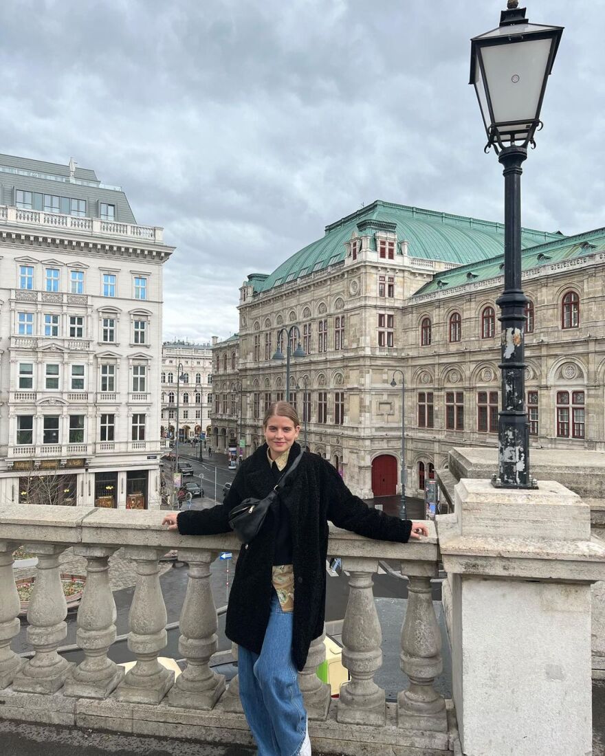 Γιώργος Παπαγεωργίου: Γιόρτασε τα γενέθλιά του στη Βιέννη με τη Δανάη Μιχαλάκη - Δείτε φωτογραφίες