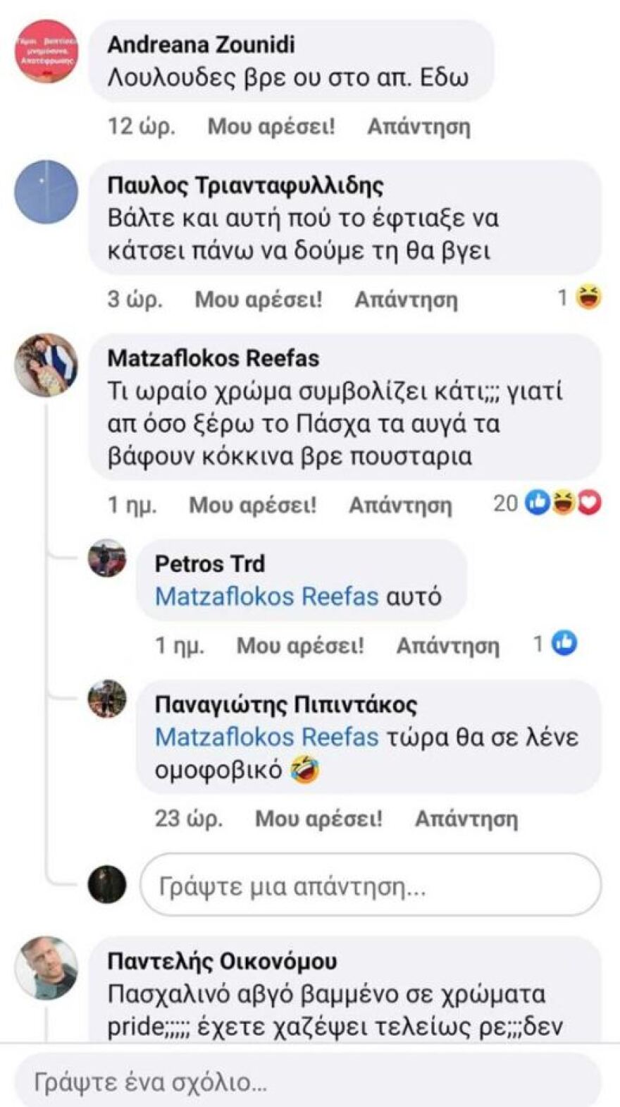 Πτολεμαΐδα: Δίχασε το αυγό-«γίγας» - Σωρεία ομοφοβικών και σεξιστικών σχολίων (φωτογραφίες)