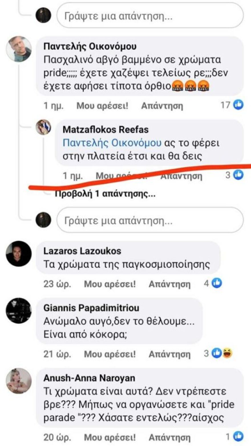 Πτολεμαΐδα: Δίχασε το αυγό-«γίγας» - Σωρεία ομοφοβικών και σεξιστικών σχολίων (φωτογραφίες)