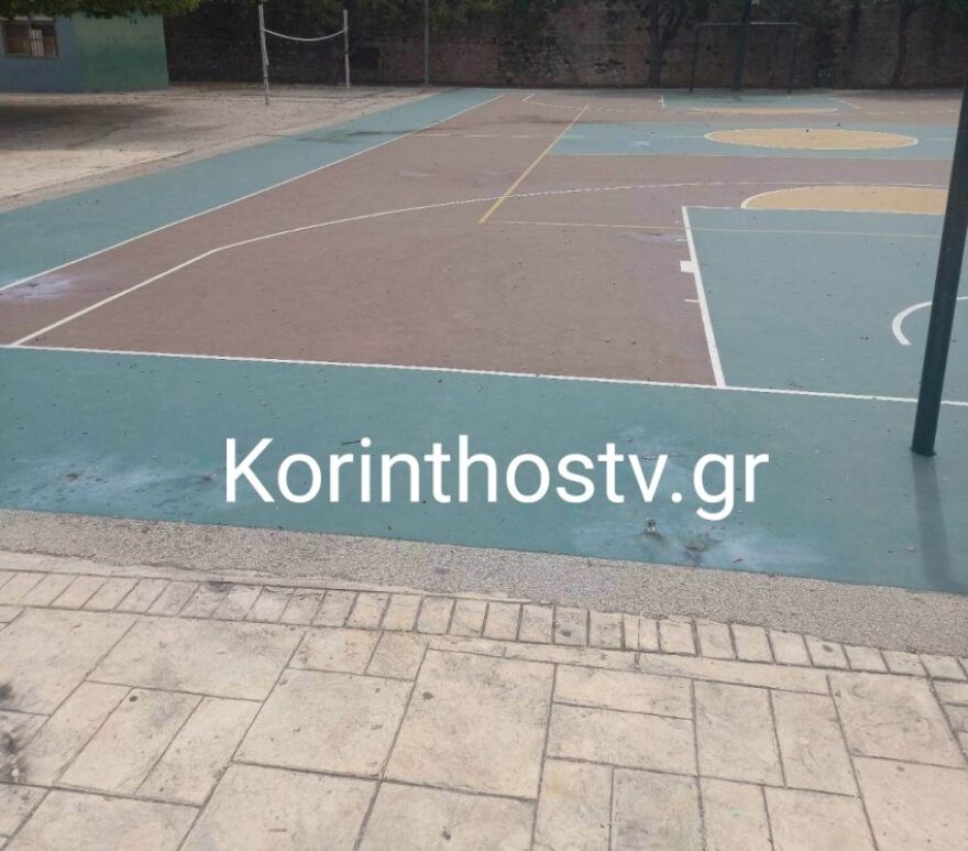 Κιάτο: Φθορές από κροτίδες και βεγγαλικά σε σχολείο - Δείτε φωτογραφίες