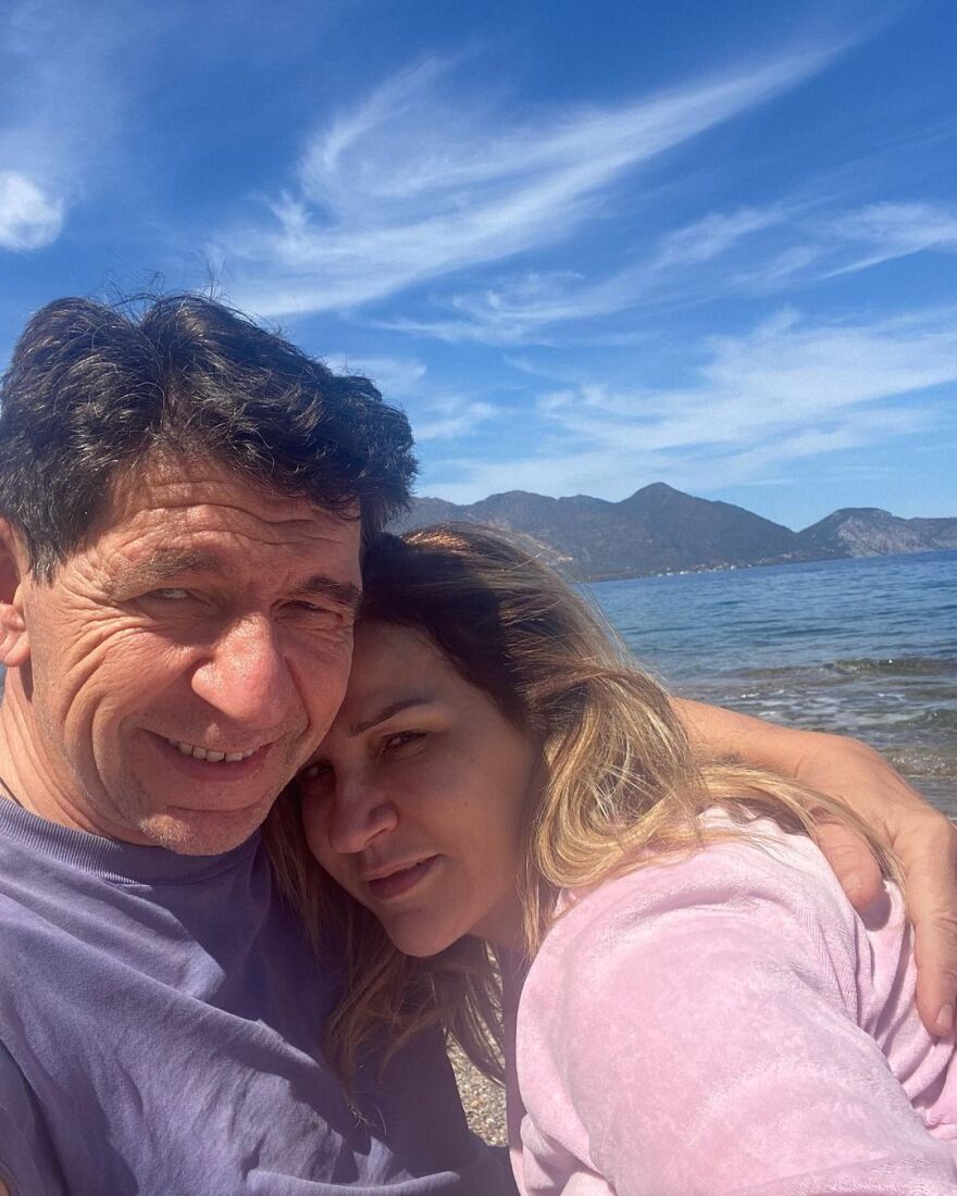 Γεράσιμος Σκιαδαρέσης-Μπέσσυ Μάλφα: Εξόρμηση στη θάλασσα για το ζευγάρι - Δείτε φωτογραφίες