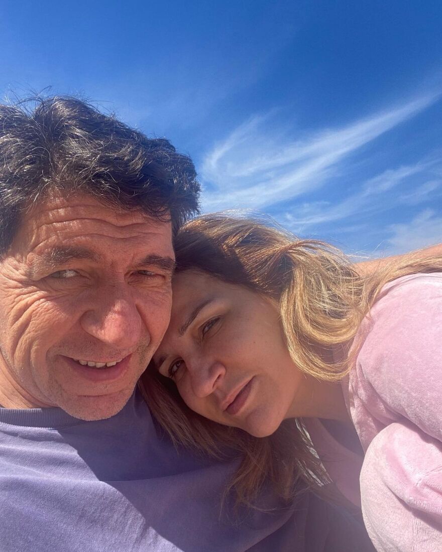 Γεράσιμος Σκιαδαρέσης-Μπέσσυ Μάλφα: Εξόρμηση στη θάλασσα για το ζευγάρι - Δείτε φωτογραφίες