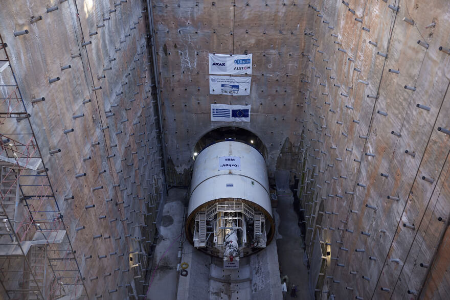 Ο Μητσοτάκης στο εργοτάξιο της Γραμμής 4 του Μετρό:  «Ξεκίνησε το μεγαλύτερο δημόσιο έργο της δεκαετίας» (Βίντεο)