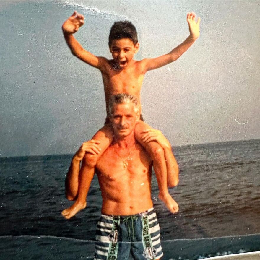 Μικέλε Μορόνε: Η συγκινητική ανάρτηση για τον πατέρα του