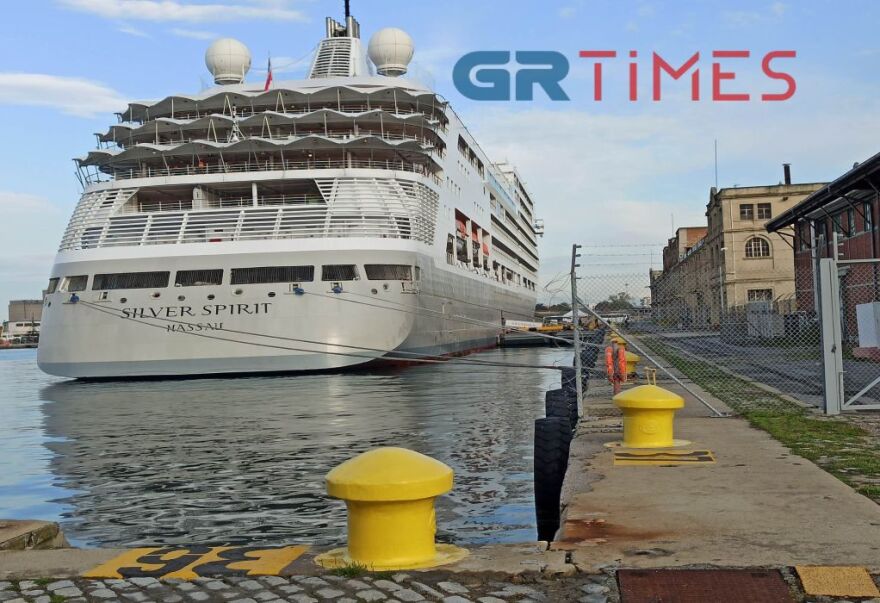 Θεσσαλονίκη: Με πληρότητα 90% έδωσε το κρουαζιερόπλοιο Silver Spirit