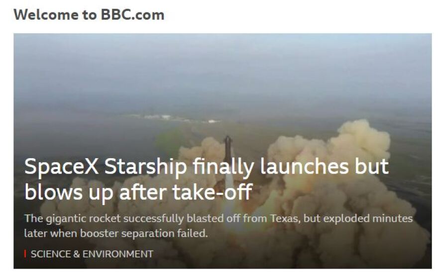 Starship: Αποτυχία ή ιστορικό επίτευγμα η έκρηξη του πυραύλου του Έλον Μασκ;