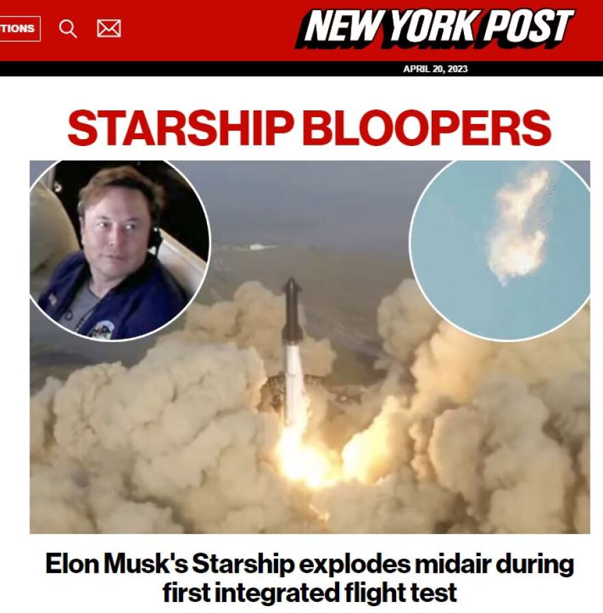 Starship: Αποτυχία ή ιστορικό επίτευγμα η έκρηξη του πυραύλου του Έλον Μασκ;