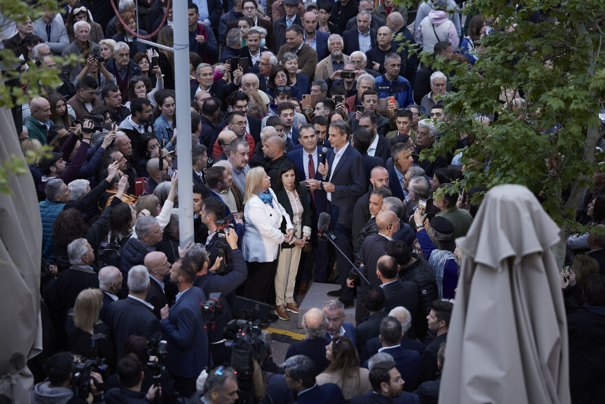 Μητσοτάκης: Στις 21 Μαΐου ψηφίζουμε για να μην επιστρέψουμε σε περιπέτειες και εποχές που θέλουμε όλοι να ξεχάσουμε