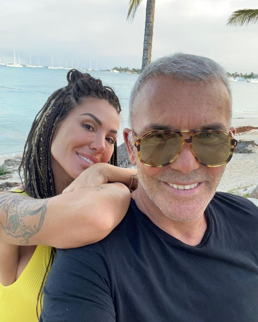 Στέλιος Ρόκκος: Στον Άγιο Δομίνικο με την σύζυγό του, Λελέ Γκόφα - Δείτε φωτογραφίες