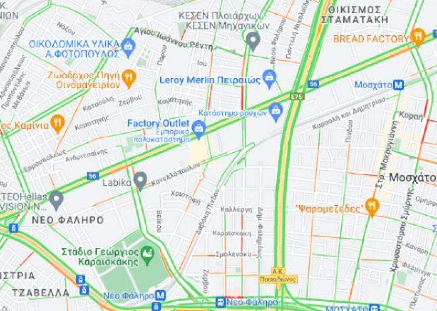 Λεωφόρος Πειραιώς: Αποκαταστάθηκε η κυκλοφορία μετά την καθίζηση του οδοστρώματος