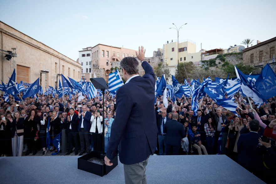 Εκλογές 2023 - Κυριάκος Μητσοτάκης από τα Χανιά «ο λαός δεν θέλει δεύτερη φορά συμφορά, αλλά προκοπή»