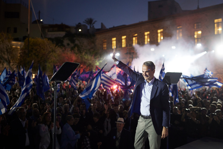 Εκλογές 2023 - Κυριάκος Μητσοτάκης από τα Χανιά «ο λαός δεν θέλει δεύτερη φορά συμφορά, αλλά προκοπή»