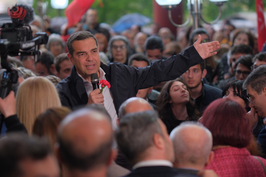 Εκλογές 2023 - Τσίπρας από Θέρμη:  Μόνο η ψήφος στο ΣΥΡΙΖΑ θα φέρει την αλλαγή στις 21 Μάϊου